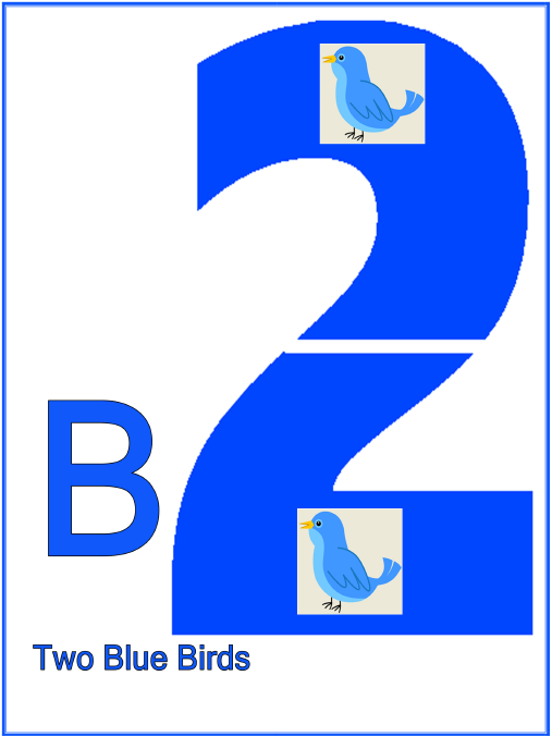 Blue B-2 Puzzle