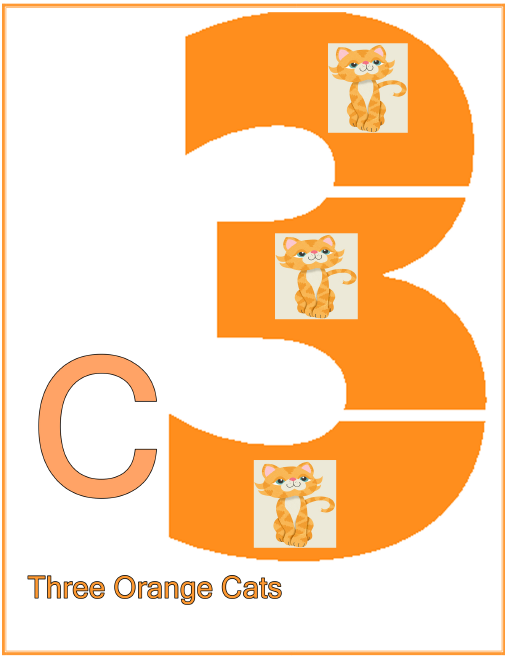 Orange C-3 Puzzle